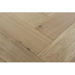 Parquet chêne massif Bâton Rompus 14X90 mm, JASMIN, rustique/campagne, huilé natura, scié DP00469