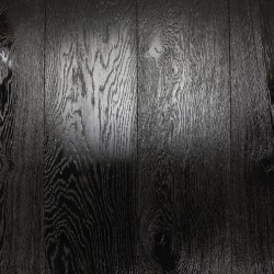 Parquet chêne massif 14X130 mm, CARBONE, rustique, vernis mat