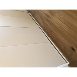 Parquet contrecollé chêne 12X145 mm, rustique, vernis mat, brossé, rainure-languette