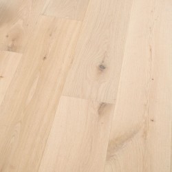 Parquet contrecollé chêne 14X190 mm, CAPRI, rustique/campagne, vernis incolore, brossé