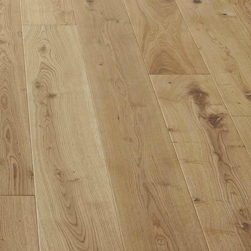 Parquet contrecollé chêne 14X190 mm, RHODES, rustique/campagne, vernis mat, brossé