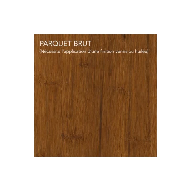 Parquet massif bambou 32X160 mm, Bamboo UltraDensity caramel BF-DS1060, brut