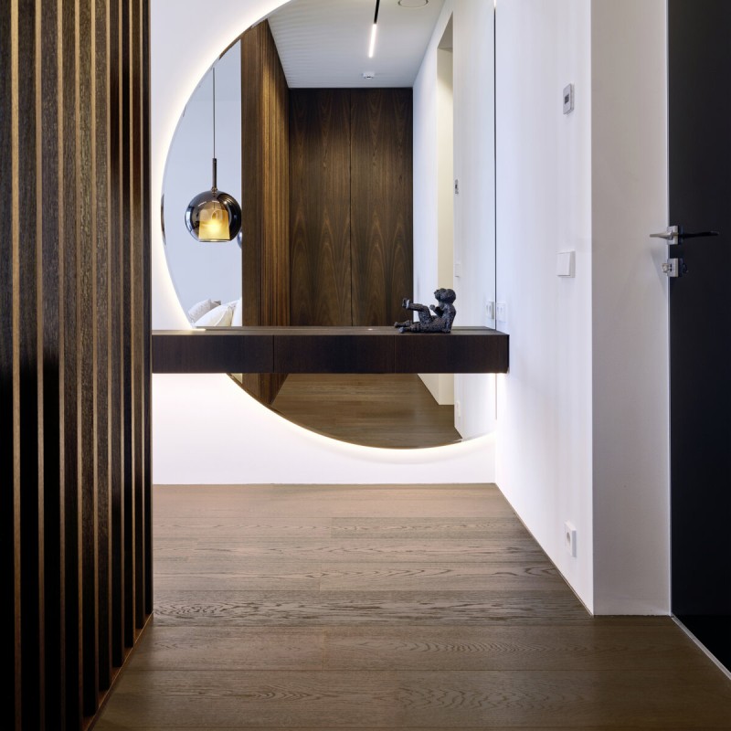 MAFI, Parquet contrecollé chêne Oak Vulcano White Oil, 16 x 190 mm