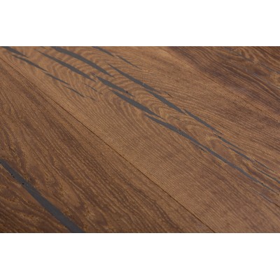 MAFI, Parquet contrecollé chêne Tiger Oak Black 16 x 190 mm