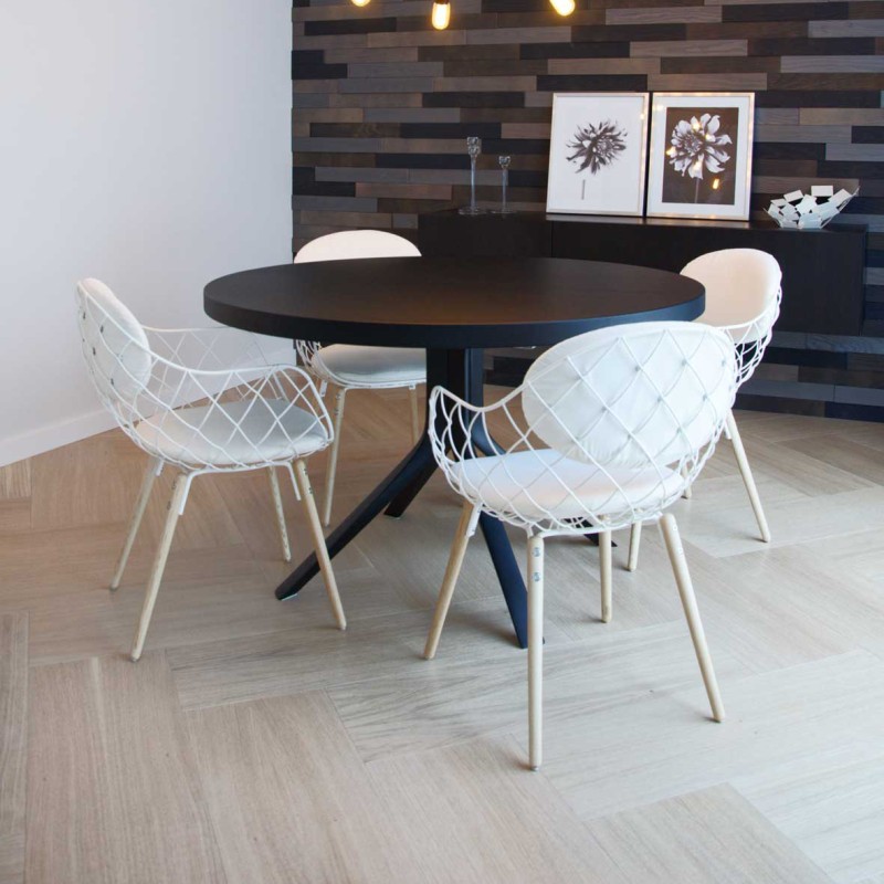 Placage bois chêne 290X870 mm, finition, premier, vernis sbiancato