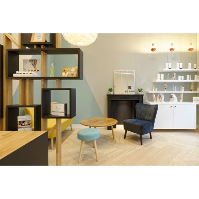 Placage bois chêne 290X870 mm, finition, premier, vernis sbiancato