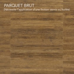 Parquet massif bambou 10X200 mm, Bamboo Industriale Density Caramel BF-PR1050, brut