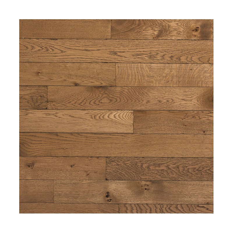 Parquet contrecollé chêne vieilli 11X140 mm, Haussmannien GI PA 6, huilé
