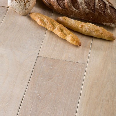 Parquet contrecollé chêne vieilli 11X170 mm, Plancher du Boulanger GI PA 14, huilé