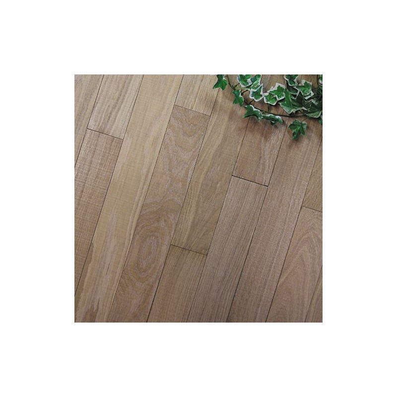 Parquet contrecollé chêne scié 11X170 mm, Scié poudre de chaux GI ISC 612, huilé