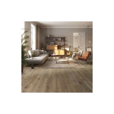Parquet contrecollé chêne 12X145 mm, VINTAGE, rustique/campagne, vernis mat
