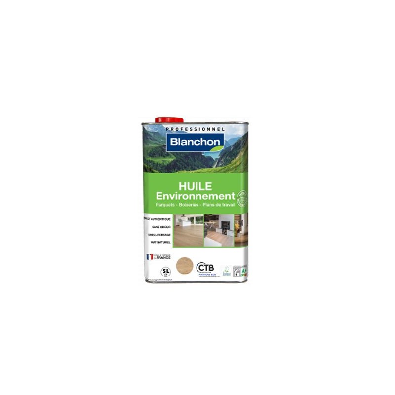 BLANCHON, Huile Environnement Parquet - 5 litres