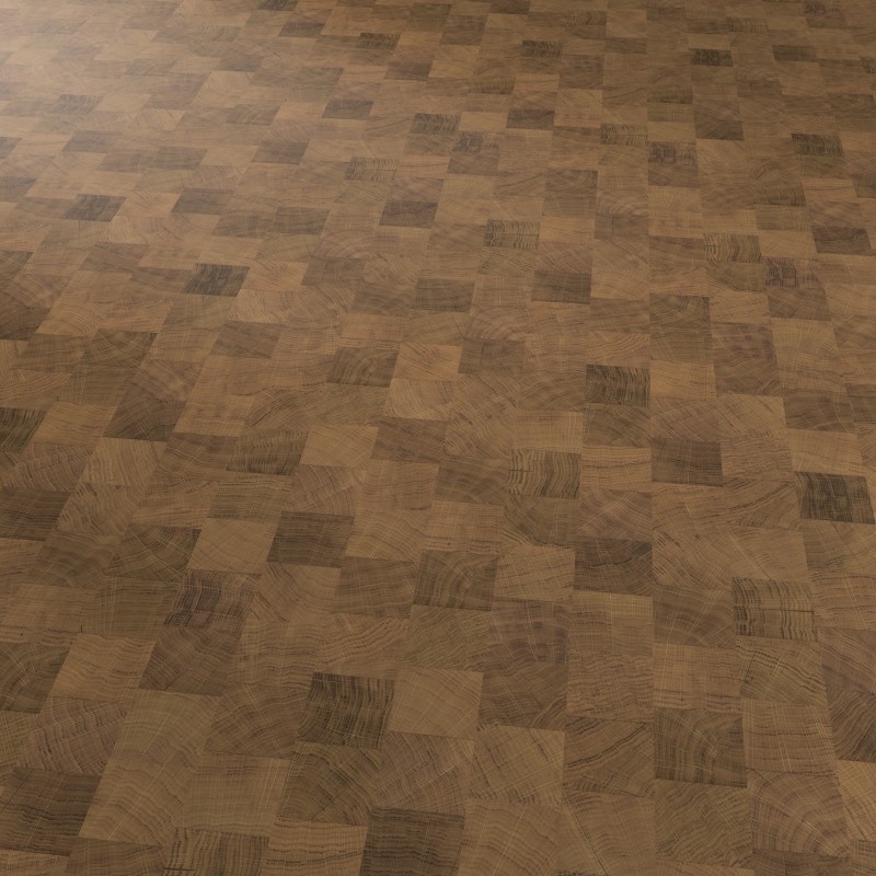 OBJECTFLOR, Revêtement de sol Expona Commercial Endgrain Woodblock Oak 4109