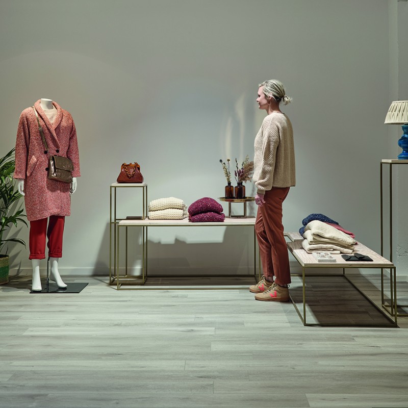 Lame PVC Parquetvinyl, 5 x 176 mm, YUKON Sea Stone YUK-2622-IB