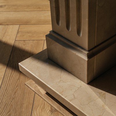 Lame PVC Parquetvinyl, 5 x 123 x 615 mm, YUKON Mistral Bâton Rompu YUK HB-2631-IB