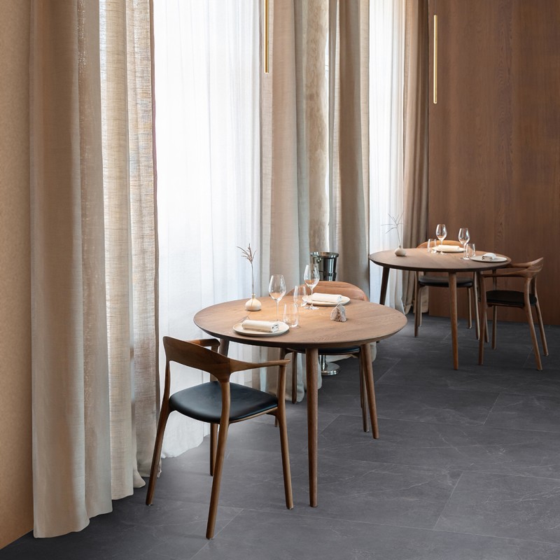 Lame PVC Parquetvinyl, 5 x 300 x 600 mm, CALDERA Marmo Scuro CAL T 600 IB-4056