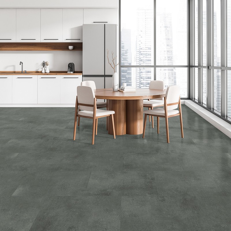 Lame PVC Parquetvinyl, 6,5 x 405 x 810 mm, CALDERA Concrete Seal CAL T 810 IB-4025