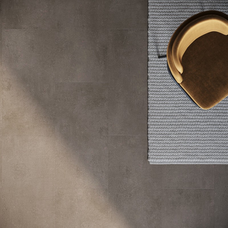 Lame PVC à coller Parquetvinyl, 2,5 x 457,2 x 914,4 mm, CALDERA Dryback Concrete Shark CAL DB 457-4027