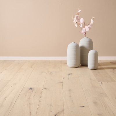 Parquet contrecollé chêne huilé 14 x 190 mm, CHALET Invisible CHAL 190-1817