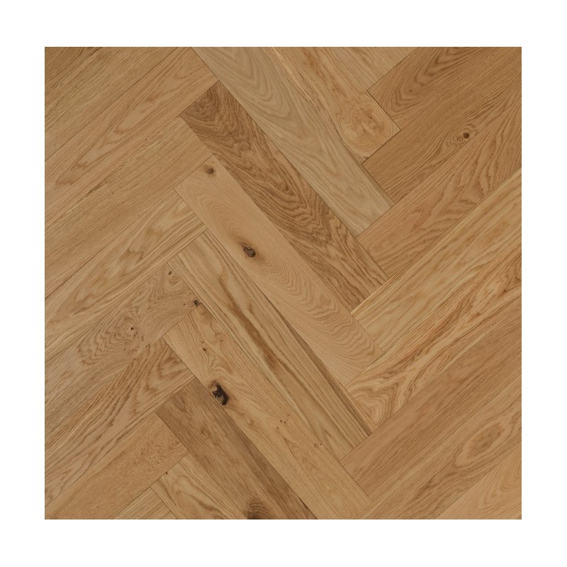Parquet contrecollé chêne huilé 14 x 120 mm, CHALET BATON ROMPU Natural CHAL HB-110