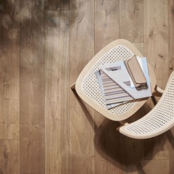 Parquet contrecollé chêne huilé 14 x 190 mm, ALBI Biscuit ALB-017