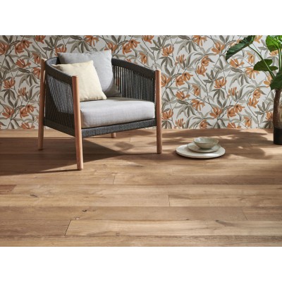 Parquet contrecollé chêne huilé 14 x 190 mm, ALBI Biscuit ALB-017