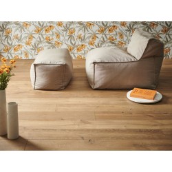 Parquet contrecollé chêne huilé 14 x 190 mm, ALBI Biscuit ALB-017