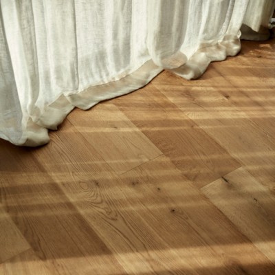 Parquet contrecollé chêne huilé 14 x 190 mm, ALBI Smoked Invisible ALB-018