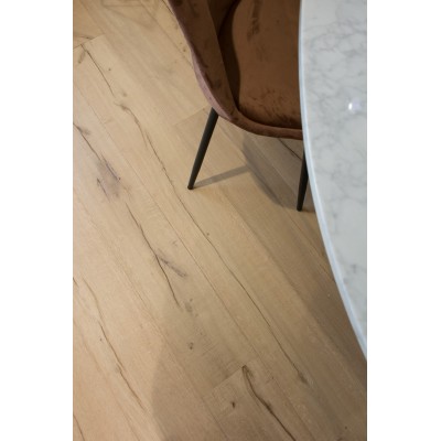 Parquet contrecollé chêne huilé 15 x 220 mm, CARCASSONNE Look Unfinished CAR-949