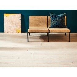 Parquet contrecollé chêne huilé 15 x 220 mm, CARCASSONNE Blanco CAR-108