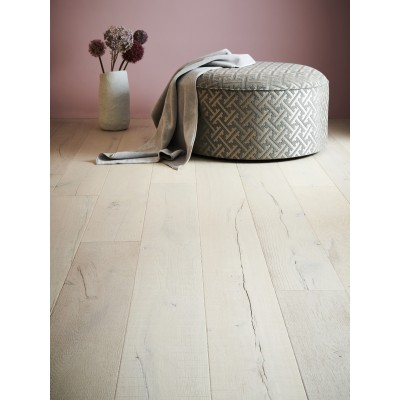 Parquet contrecollé chêne huilé 15 x 220 mm, CARCASSONNE Blanco CAR-108