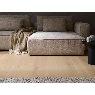 Parquet contrecollé chêne vernis 10 x 150 mm, TENDA Invisible TEN 150-1817