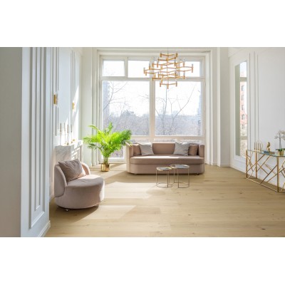 Parquet contrecollé chêne vernis 15 x 300 mm, COTTAGE 300 Invisible COT 300-1817