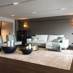 Parquet contrecollé chêne vernis 14 x 190 mm, NEW YORK Coffee NEW-008