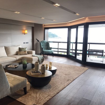 Parquet contrecollé chêne vernis 14 x 190 mm, NEW YORK Coffee NEW-008