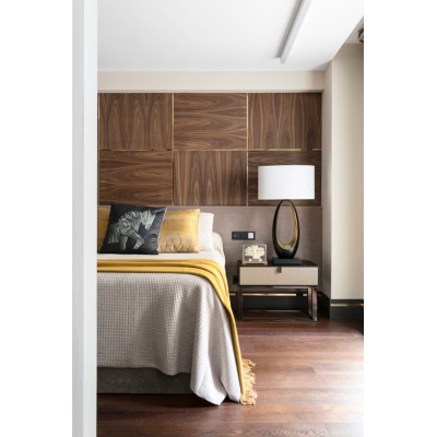 Parquet contrecollé chêne vernis 14 x 190 mm, NEW YORK Coffee NEW-008