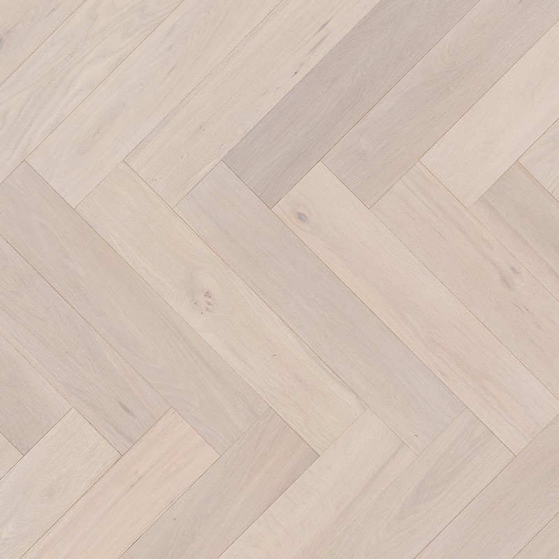 Parquet contrecollé chêne huilé 15 x 125 mm, ALTA BATON ROMPU Mont Blanc ALT HB 125-956