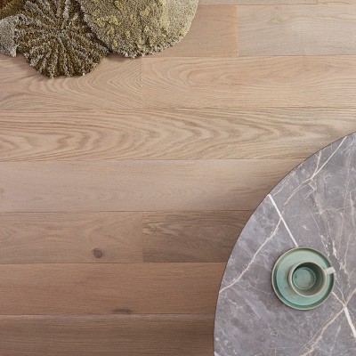 Parquet contrecollé chêne huilé 14 x 190 mm, NARVIK Sepia NARV 190-980