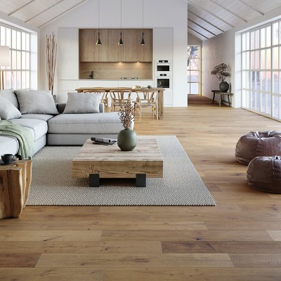 Lame PVC Wood&Stone, 7 x 190 mm, STELVIO Golden Brown, STE-974-IB