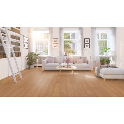 Parquet massif bambou 13X140 mm, Bamboo Elite Oak density natural amber, BF-DT301W-01, vernis