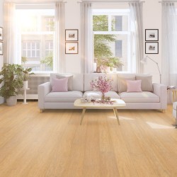 Parquet massif bambou 13X140 mm, Bamboo Elite Oak density natural sand BF-DT301W-02, vernis