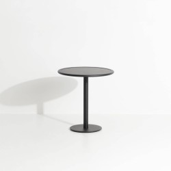 Table bistrot ronde ⌀70 cm WEEK-END, noir