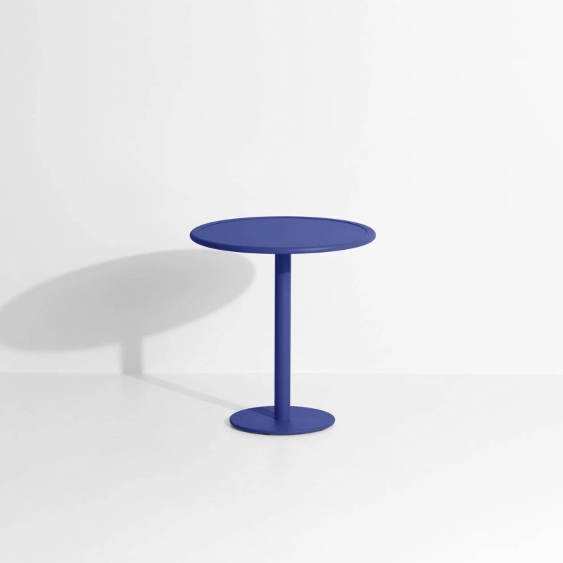 Table bistrot ronde ⌀70 cm WEEK-END, bleu