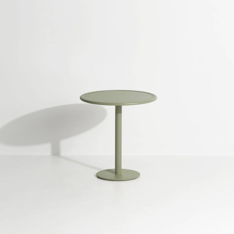 Table bistrot ronde ⌀70 cm WEEK-END, vert jade