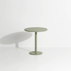 Table bistrot ronde ⌀70 cm WEEK-END, vert jade