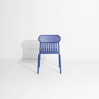Chaise de jardin empilable WEEK-END, bleu