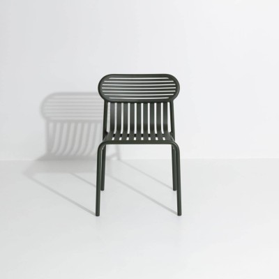 Chaise de jardin empilable WEEK-END, vert bouteille