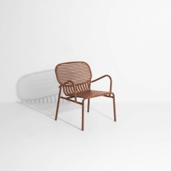 Fauteuil de jardin empilable WEEK-END, terracotta