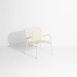 Fauteuil de jardin empilable WEEK-END, ivoire