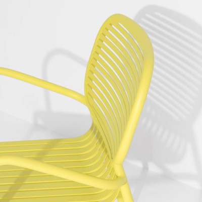 Fauteuil de jardin empilable WEEK-END, jaune
